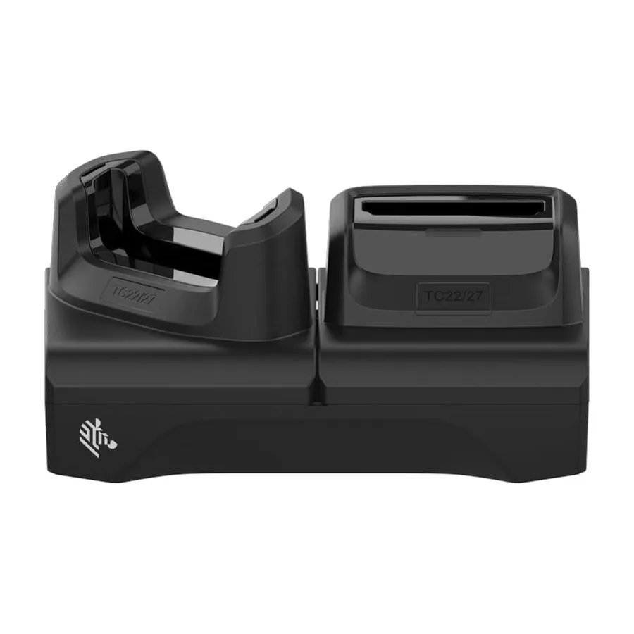 TC22 / TC27 Tekli Cihaz ve Yedek Pil Cradle'ı